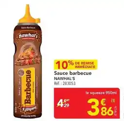 METRO Nawhal's - sauce barbecue offre