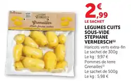 Bi1 Legumes cuits sous-vide stephane vermersch offre
