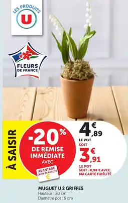 Bi1 Muguet u 2 griffes offre