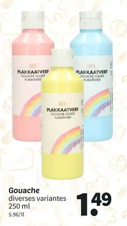 Wibra GOUACHE LIQUIDE offre