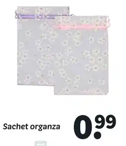 Wibra Sachet organza offre