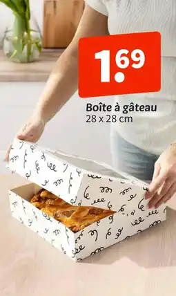 Wibra Boîte à gâteau offre