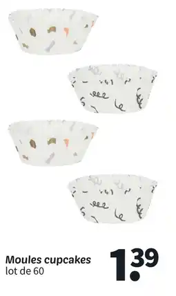 Wibra Moules cupcakes offre