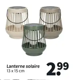 Wibra Lanterne solaire offre