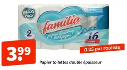 Wibra Papier toilettes double épaisseur offre