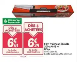 Promocash Film fraîcheur étirable offre