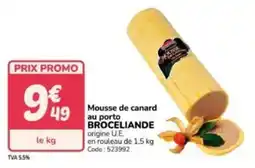 Promocash Mousse de canard au porto broceliande offre