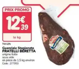Promocash Guanciale stagionato fratelli beretta offre