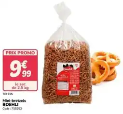 Promocash Mini-bretzels boehli offre