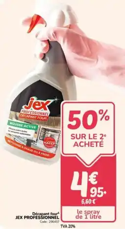 Promocash Décapant four jex professionnel offre