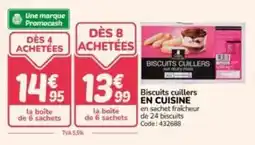 Promocash Biscuits cuillers en cuisine offre