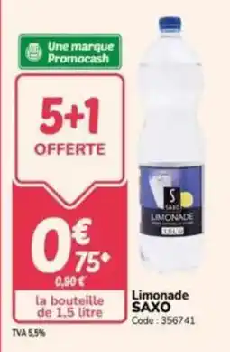 Promocash Limonade saxo offre