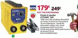 Mr Bricolage Gys - poste a souder offre