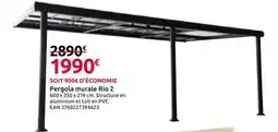 Mr Bricolage Rio - pergola murale 2 offre