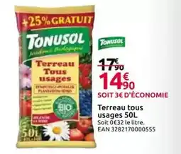 Mr Bricolage Tous - terreau tous usages offre