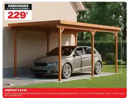 Brico Dépôt Dim - carport 3x6 m offre