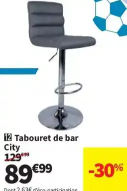 Conforama Tabouret de bar City offre