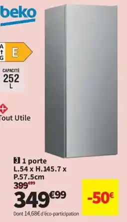 Conforama 1 porte offre