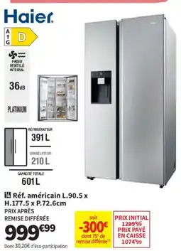 Conforama Réf. américain offre