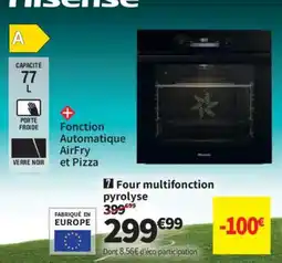 Conforama Four multifonction pyrolyse offre