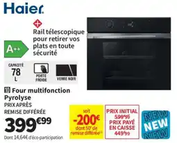 Conforama Four multifonction pyrolyse offre