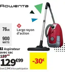 Conforama Aspirateur avec sac offre