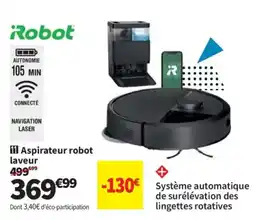 Conforama Aspirateur robot laveur offre