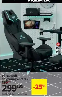Conforama Fauteuil de gaming Antares offre