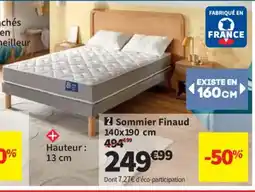 Conforama Sommier Finaud offre