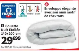 Conforama Couette Nuit Etoilée offre