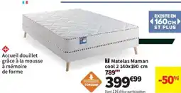 Conforama Matelas Maman cool 2 offre