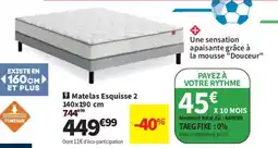 Conforama Matelas Esquisse 2 offre