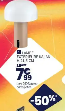 Conforama LAMPE EXTÉRIEURE KALAN offre