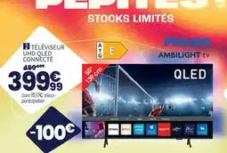 Conforama TÉLÉVISEUR UHD QLED CONNECTÉ offre