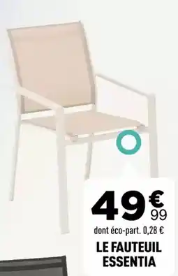 Centrakor LE FAUTEUIL ESSENTIA offre