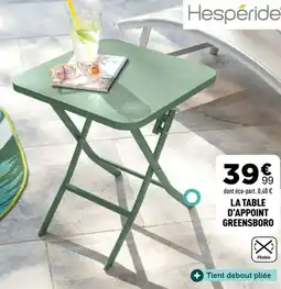 Centrakor LA TABLE D'APPOINT GREENSBORO offre