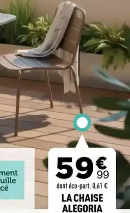 Centrakor LA CHAISE ALEGORIA offre