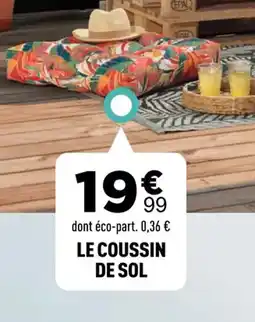 Centrakor LE COUSSIN DE SOL offre