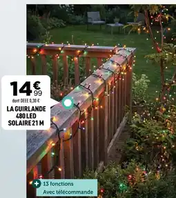 Centrakor LA GUIRLANDE 480 LED SOLAIRE offre