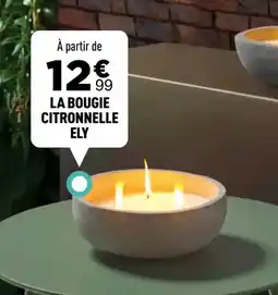 Centrakor LA BOUGIE CITRONNELLE ELY offre