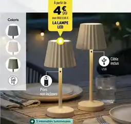 Centrakor LA LAMPE LED offre