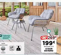 Centrakor LE SALON DUO PAOPAO offre