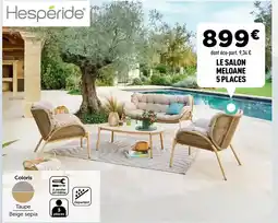 Centrakor LE SALON MELOANE 5 PLACES offre