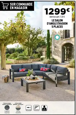 Centrakor LE SALON D'ANGLE ÉVASION 5 PLACES offre