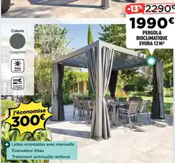 Centrakor PERGOLA BIOCLIMATIQUE EVORA offre