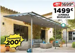 Centrakor LA PERGOLA BELIZE offre