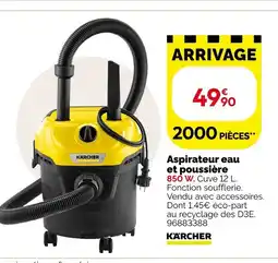 Weldom Kärcher Aspirateur eau et poussière offre