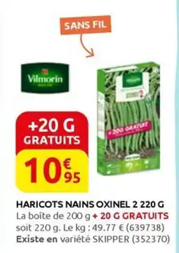 Rural Master HARICOTS NAINS OXINEL 2 offre