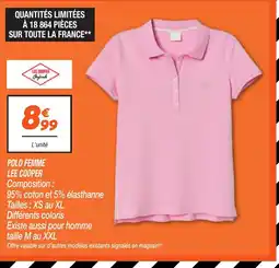 Netto LEE COOPER Polo femme offre