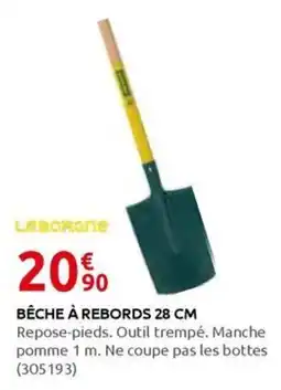 Rural Master BÊCHE À REBORDS offre